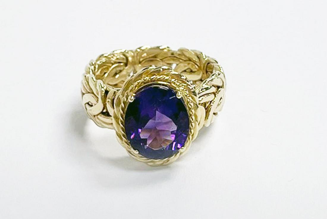 Amethyst 14K Gold Ring (1 of 3)