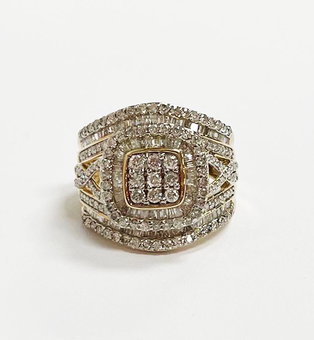 Diamond and 10K Gold Ring (1 of 3)