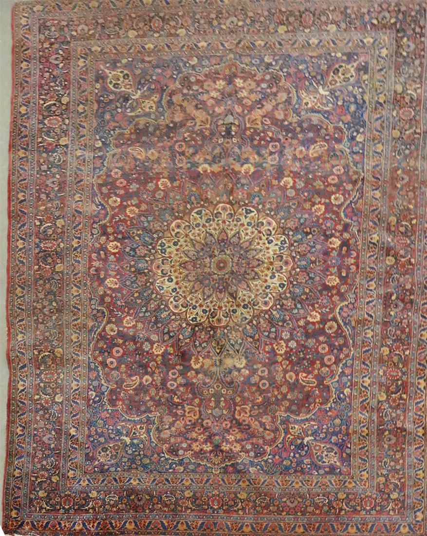 Vintage Persian Meshed Carpet (1 of 2)