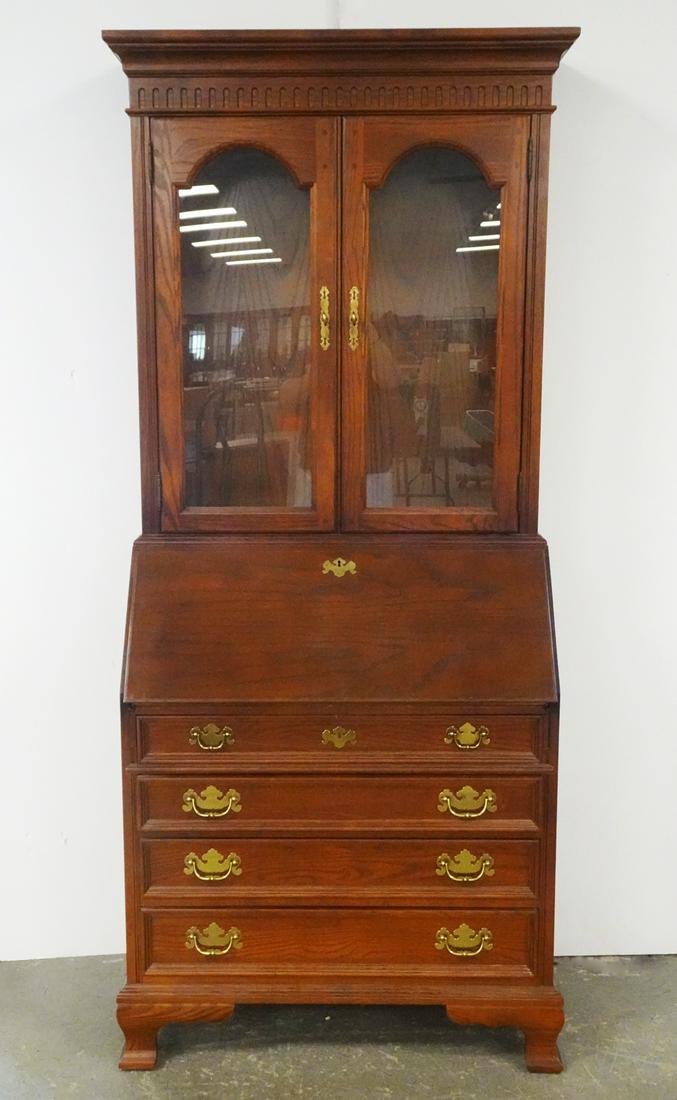Jasper Cabinet Co. Oak Secretary Desk (1 of 2)