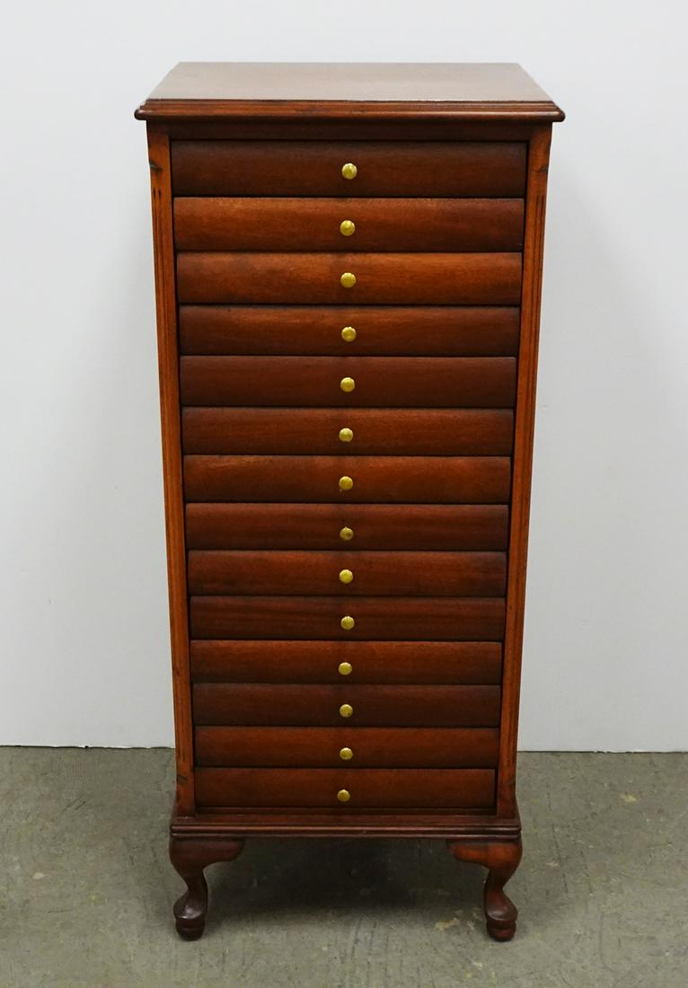 Mahogany Sheet Music Cabinet (1 of 4)