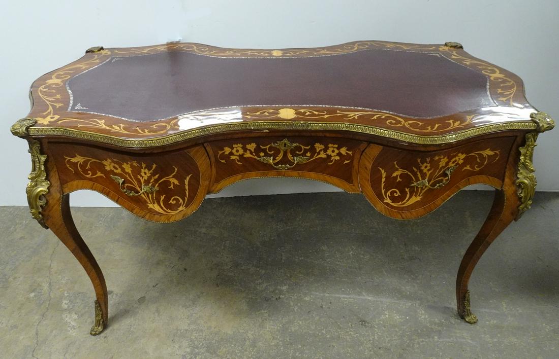 Louis XV Style Inlaid Desk (1 of 2)
