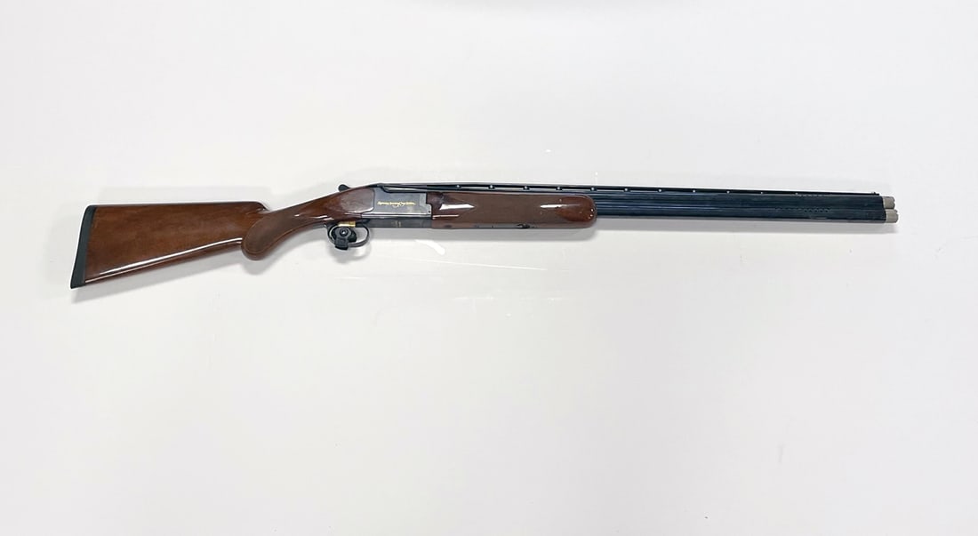 Browning Citori Lightning Sporting Clays Edition top-break shotgun: Browning Citori Lightning Sporting Clays Edition top-break/over-under shotgun. 12 gauge 2 3/4" or 3" shells. 2 rounds. Serial number 13087NXW53. 30" barrel - 30 3/4" with chokes installed. Overall len