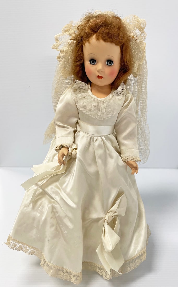 Hard plastic bride doll (1 of 3)