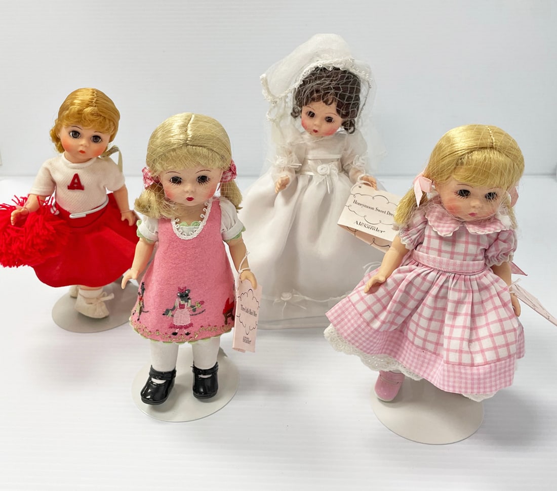 Four Madame Alexander dolls (1 of 2)