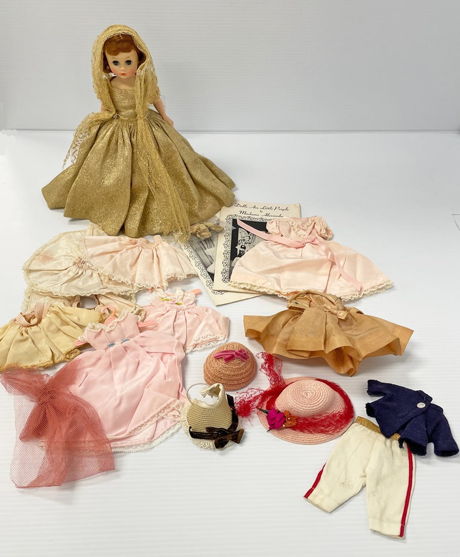 Madame Alexander 1950's Cissette with additional clothing (1 of 3)