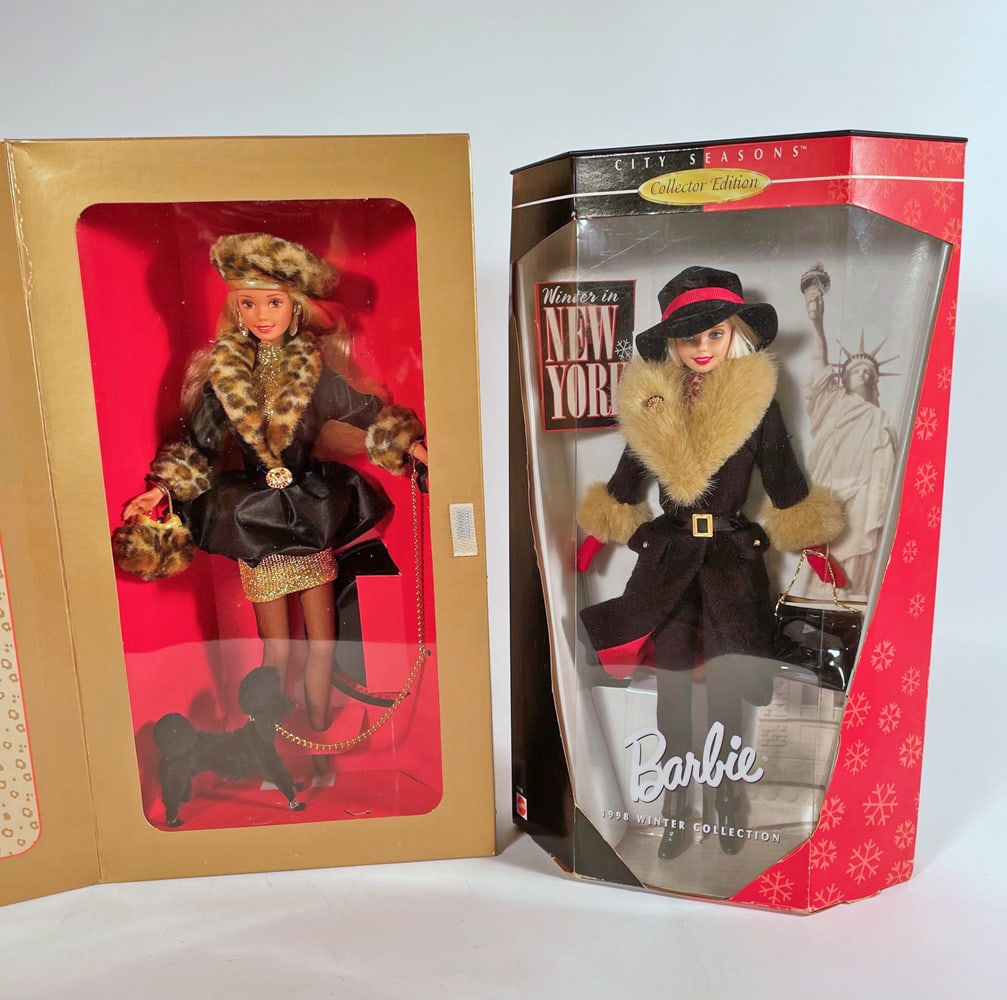 Two Special Edition Barbies mint in boxes (1 of 2)