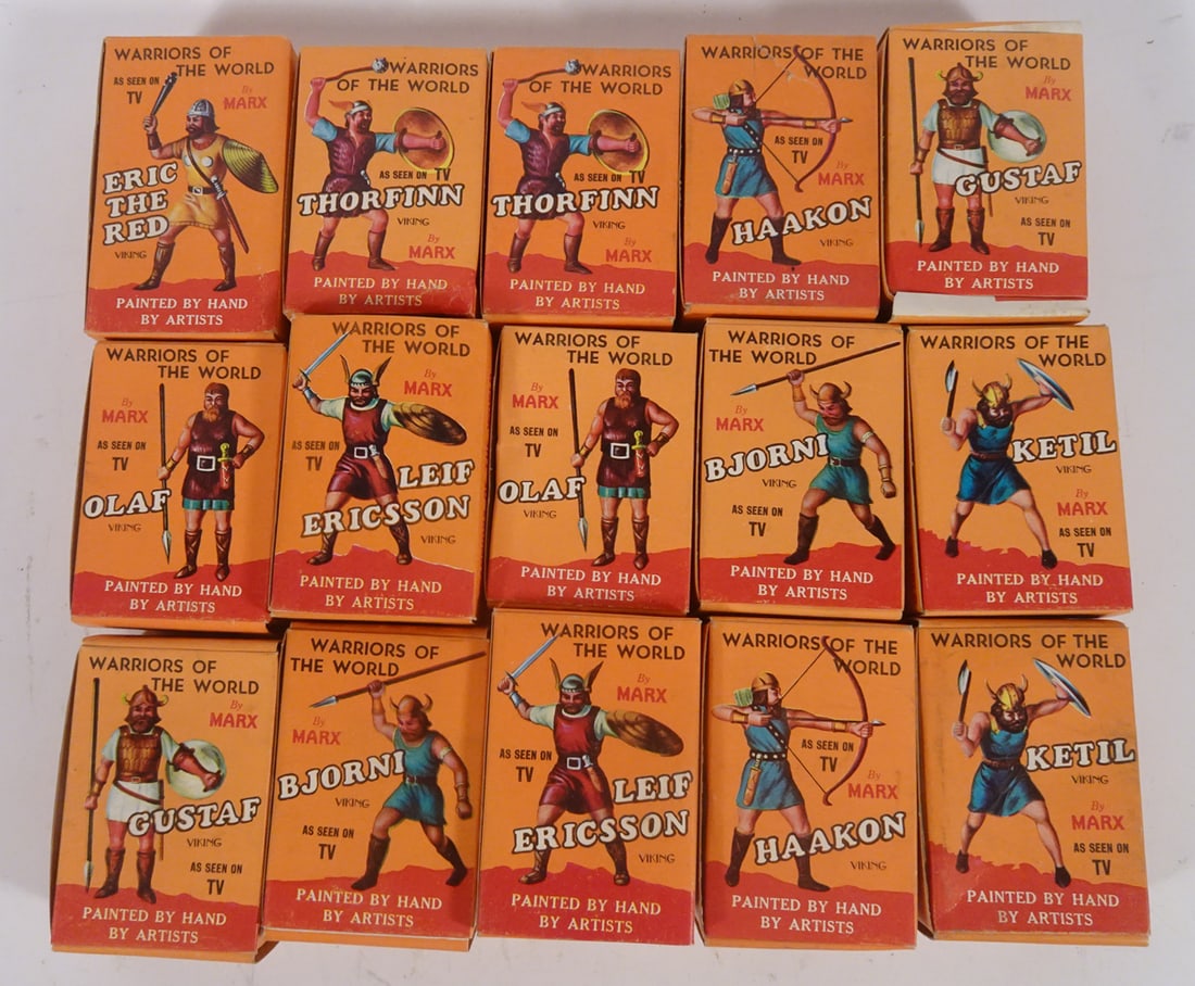 Louis Marx Warriors of the World Figures (1 of 3)