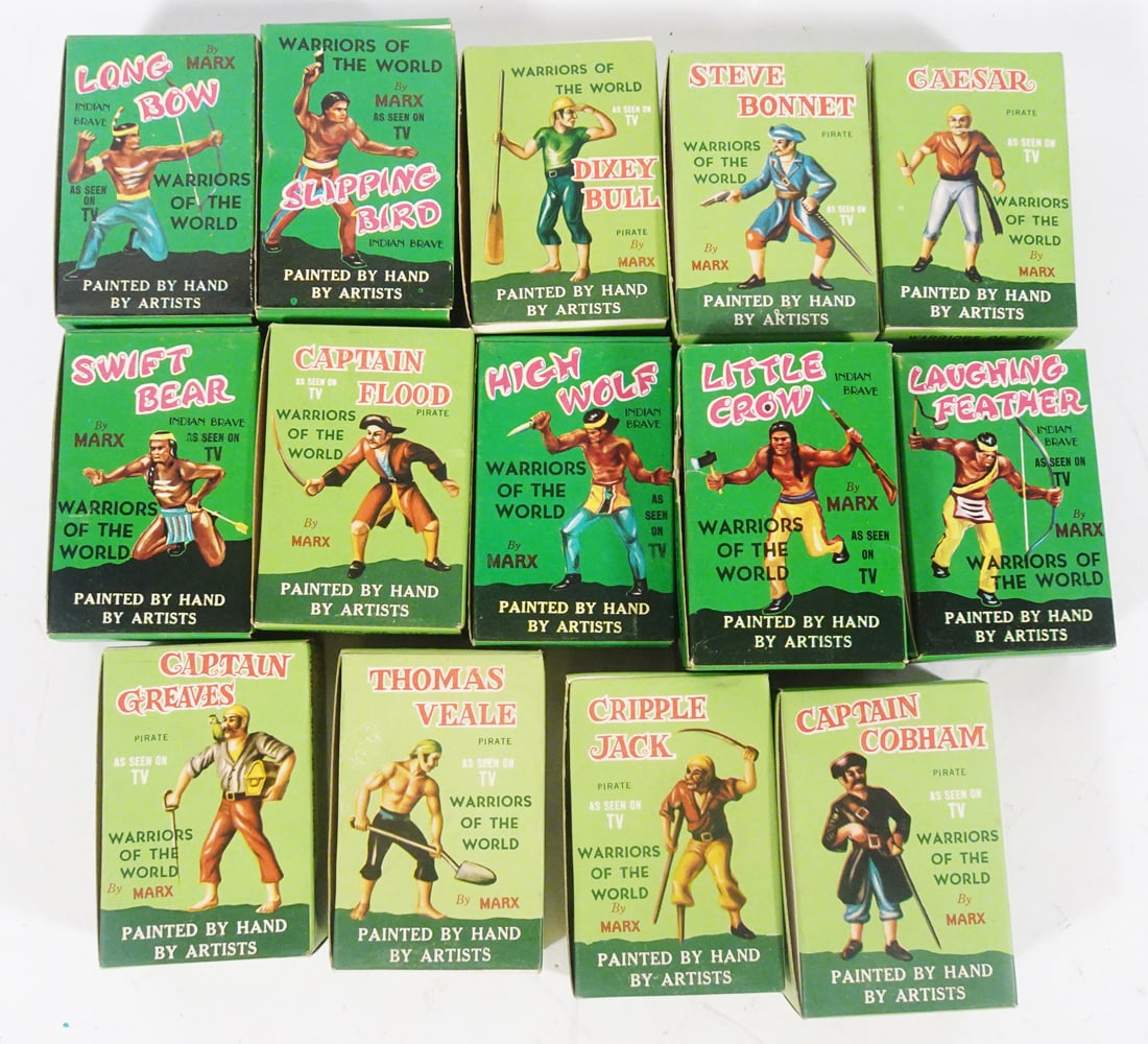 Louis Marx Warriors of the World Figures (1 of 3)