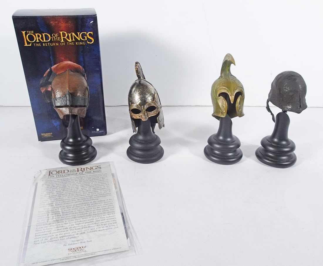 Lord of The Rings 1/4 Scale Replica Helmets (1 of 1)