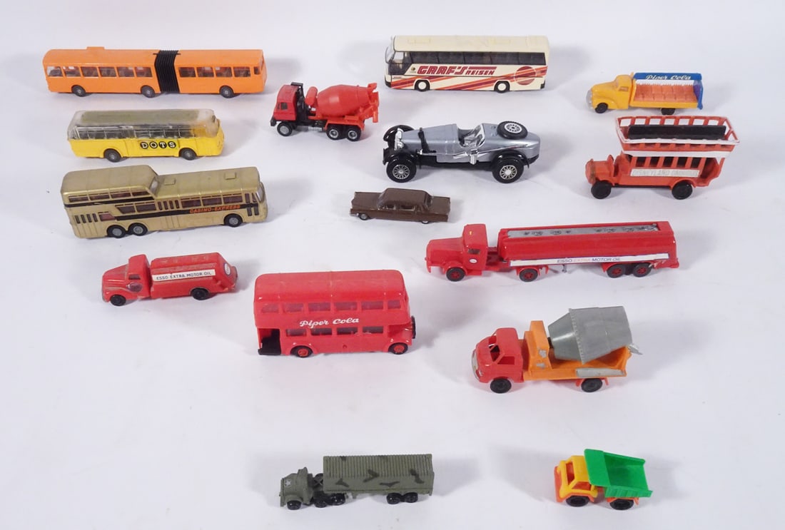 Vintage Plastic Toy Vehicles (1 of 1)