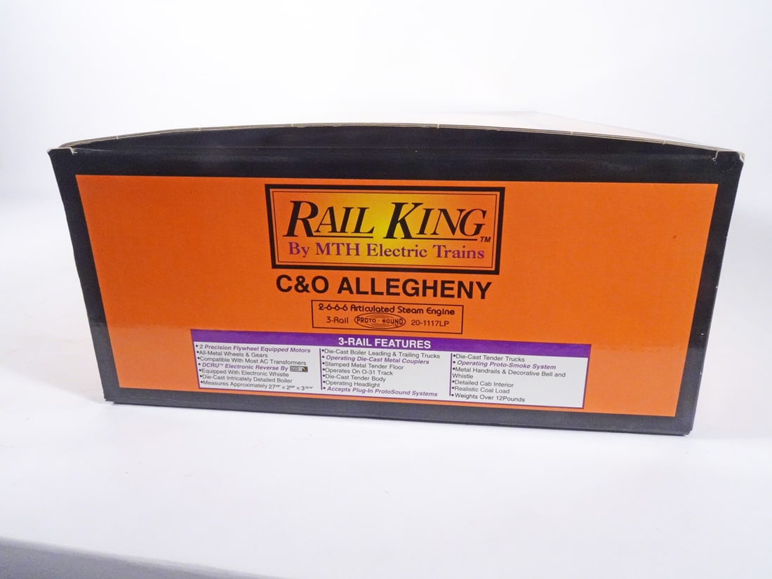 Modern Era MTH Rail King Locomotive and Tender (1 of 2)