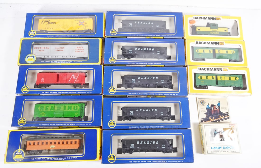 AHM and Bachmann HO Scale Trains Grouping (1 of 1)