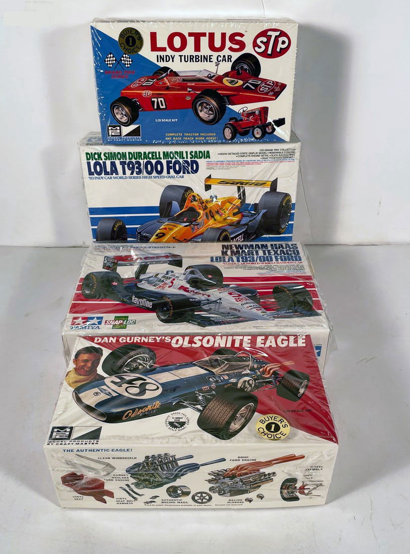 Assorted Race Car Model Kits (1 of 1)