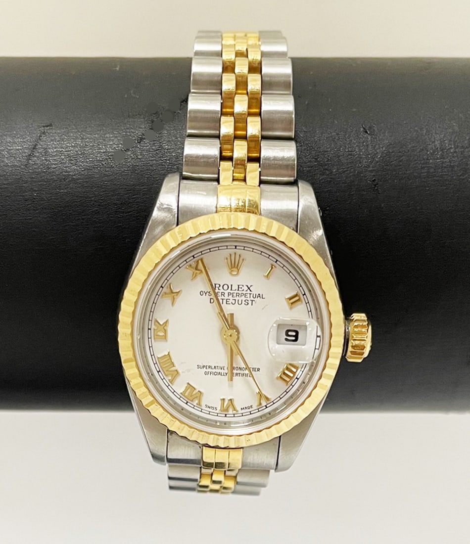 Rolex Lady's Two-Tone Oyster Perpetual Datejust wristwatch (1 of 2)