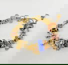 Pandora 14k Yellow Gold Charm bracelet w/charms