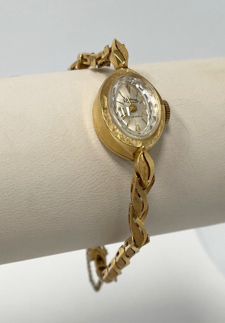 Rapsody Royal  14K Gold 17 Jewel Lady's Watch (1 of 1)
