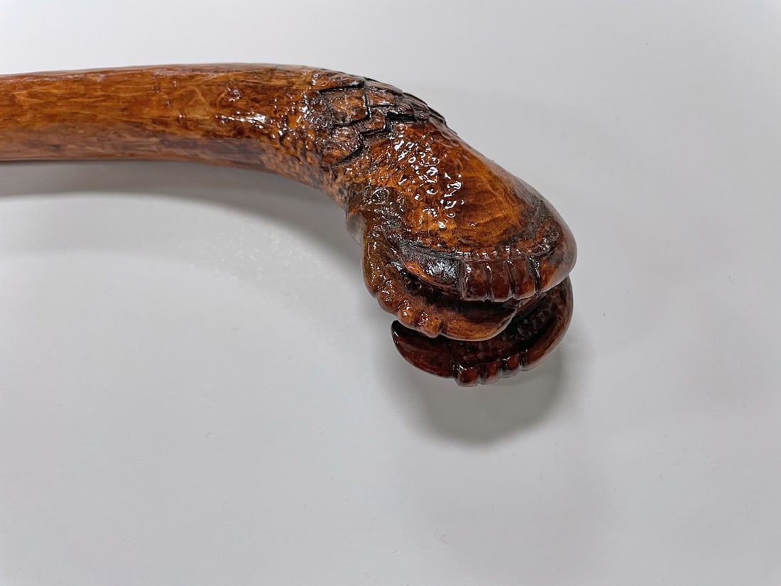 Folk Art Style Walking Stick (1 of 2)