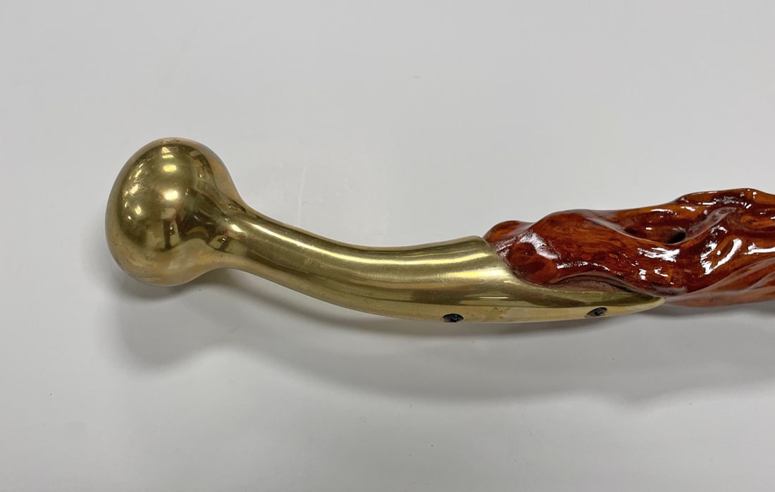 Folk Art Style Walking Stick (1 of 2)