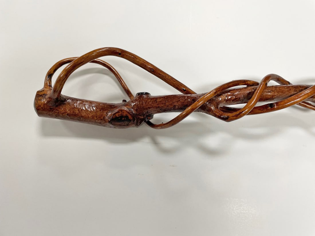 Folk Art Style Walking Stick (1 of 2)