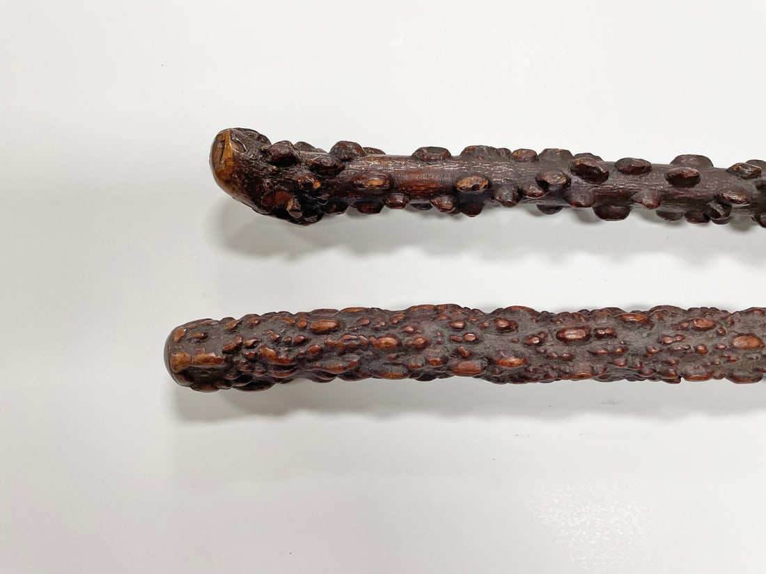 Folk Art Shillelagh Walking Sticks (1 of 2)