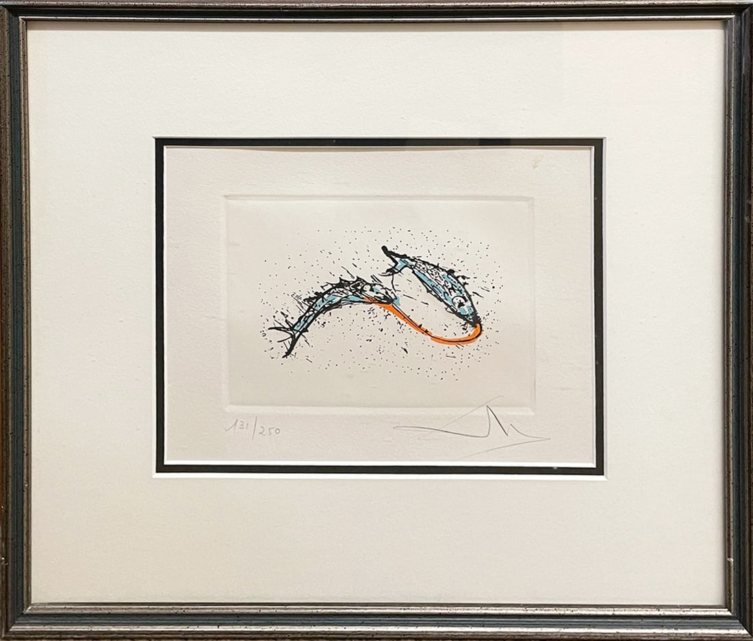 Salvador Dali Colored Lithograph (1 of 1)