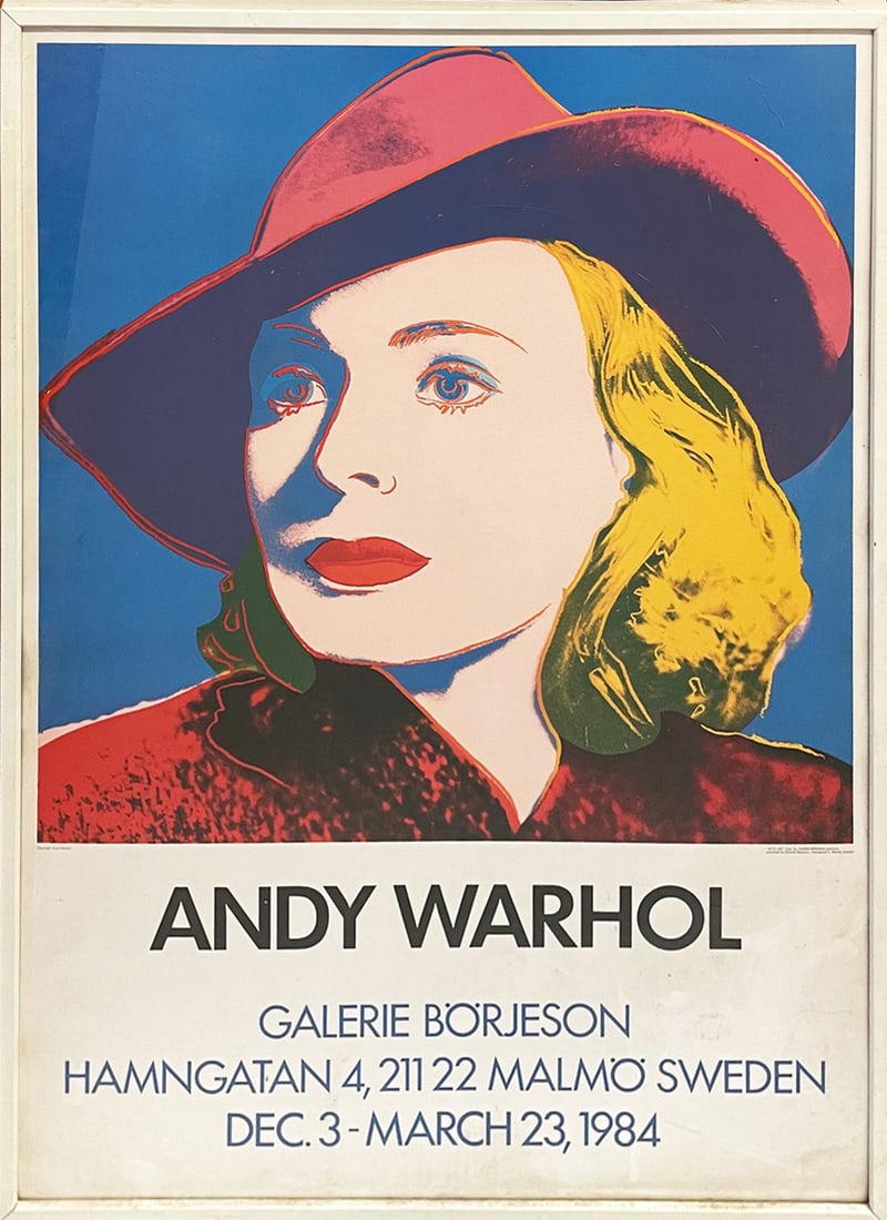 Andy Warhol Gallery Exhibition Poster (1 of 2)
