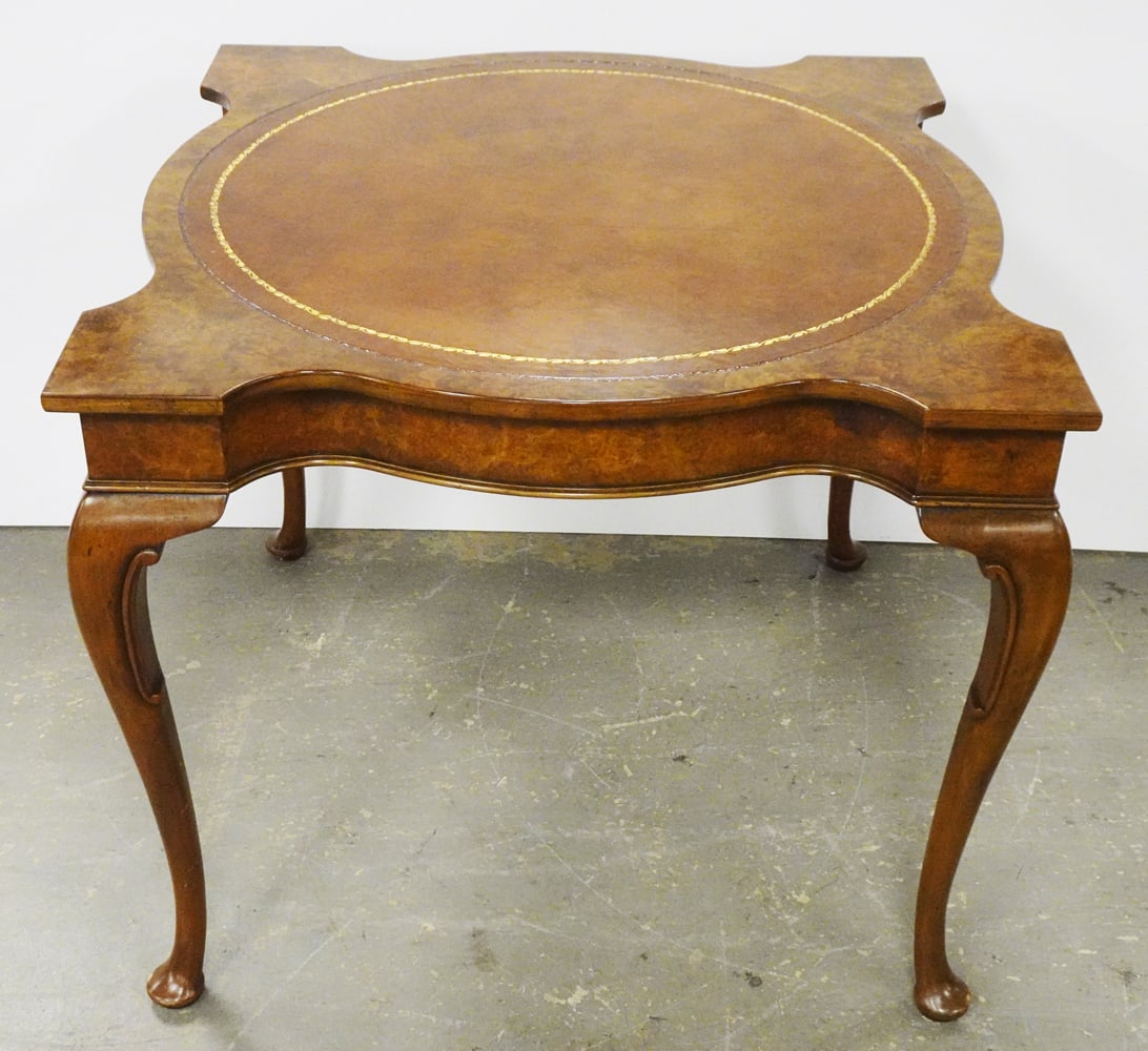 Baker Collector's Edition Leather Top Table (1 of 2)