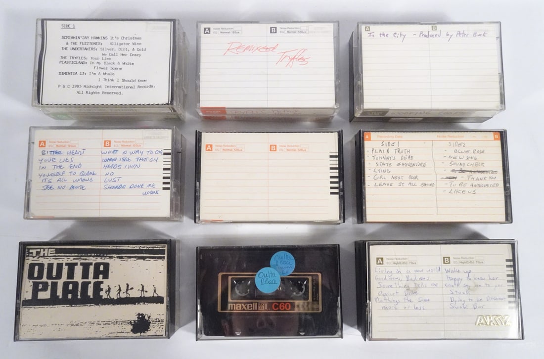 Garage/Punk/Indie Rock Cassette Tapes (1 of 2)