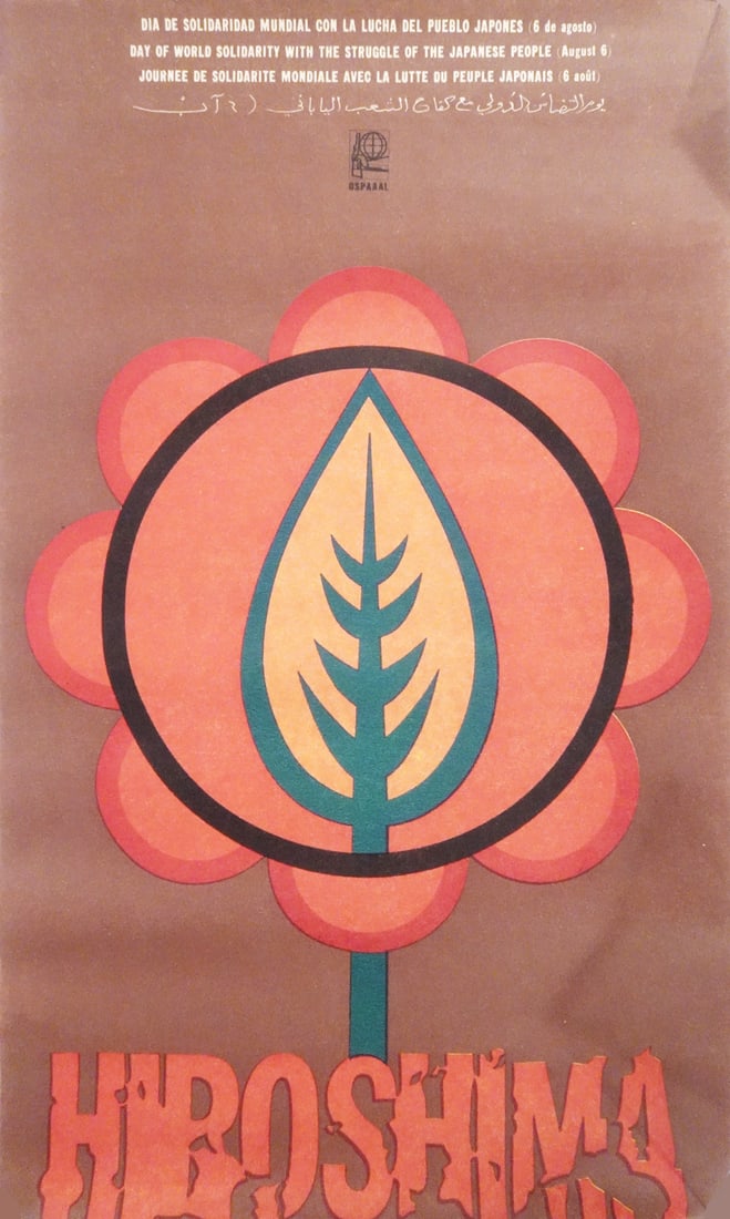 OSPAAAL Hiroshima Propaganda Poster (1 of 1)