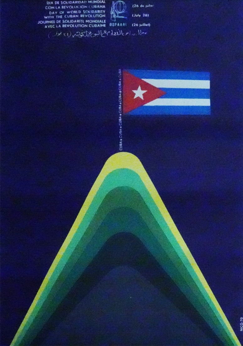 OSPAAAL Cuban Revolution Propaganda Poster (1 of 1)