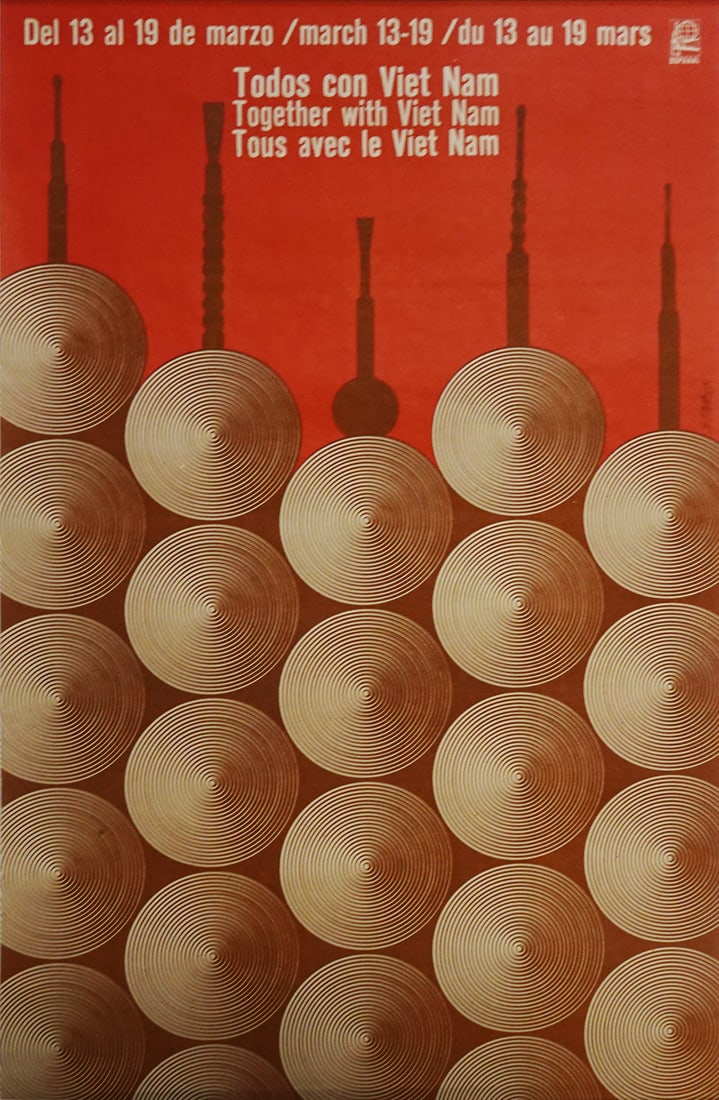 OSPAAAL Vietnam Propaganda Poster (1 of 1)