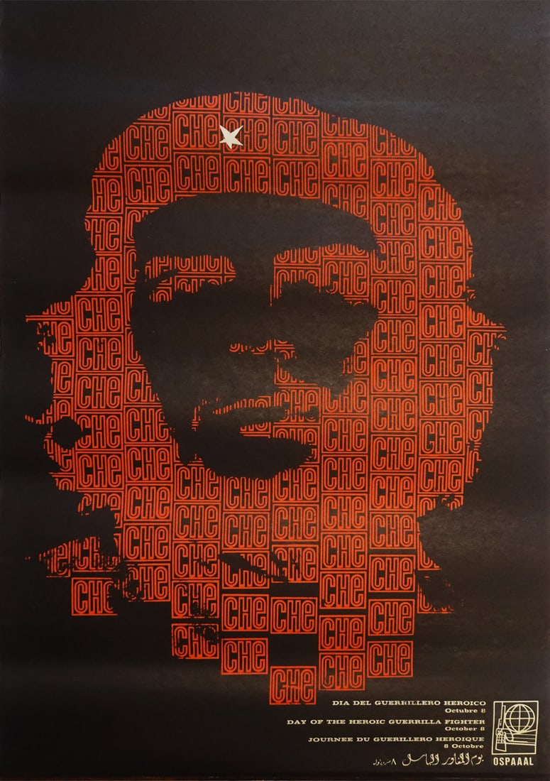 OSPAAAL Che Guevara Propaganda Poster (1 of 1)