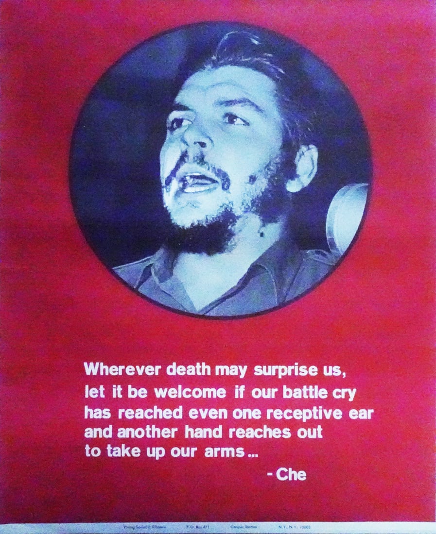 Che Guevara Political Protest Poster (1 of 1)
