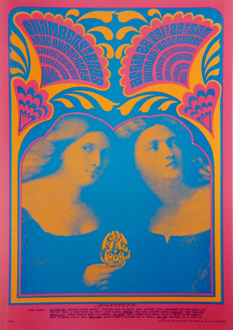 The Chambers Brothers Concert Poster (1 of 2)