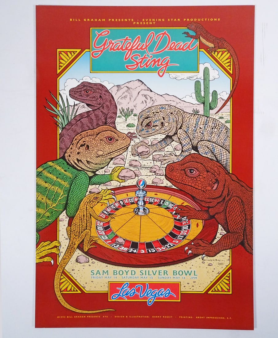 Grateful Dead Concert Poster (1 of 1)