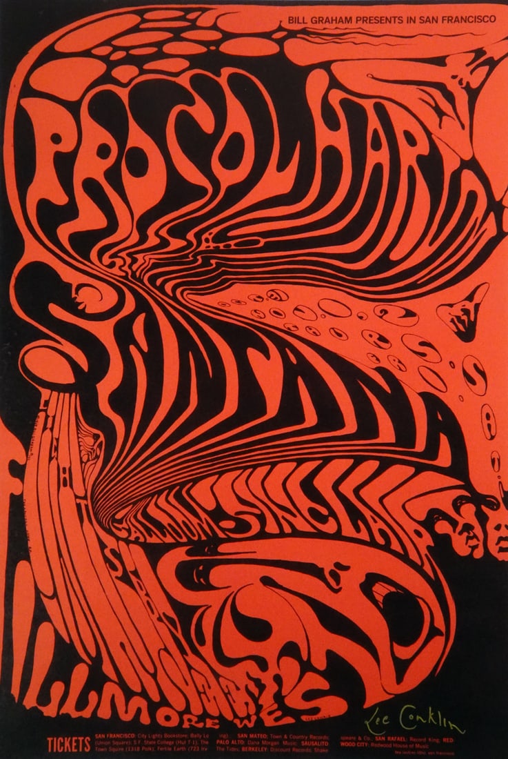 Procol Harum Concert Poster (1 of 2)
