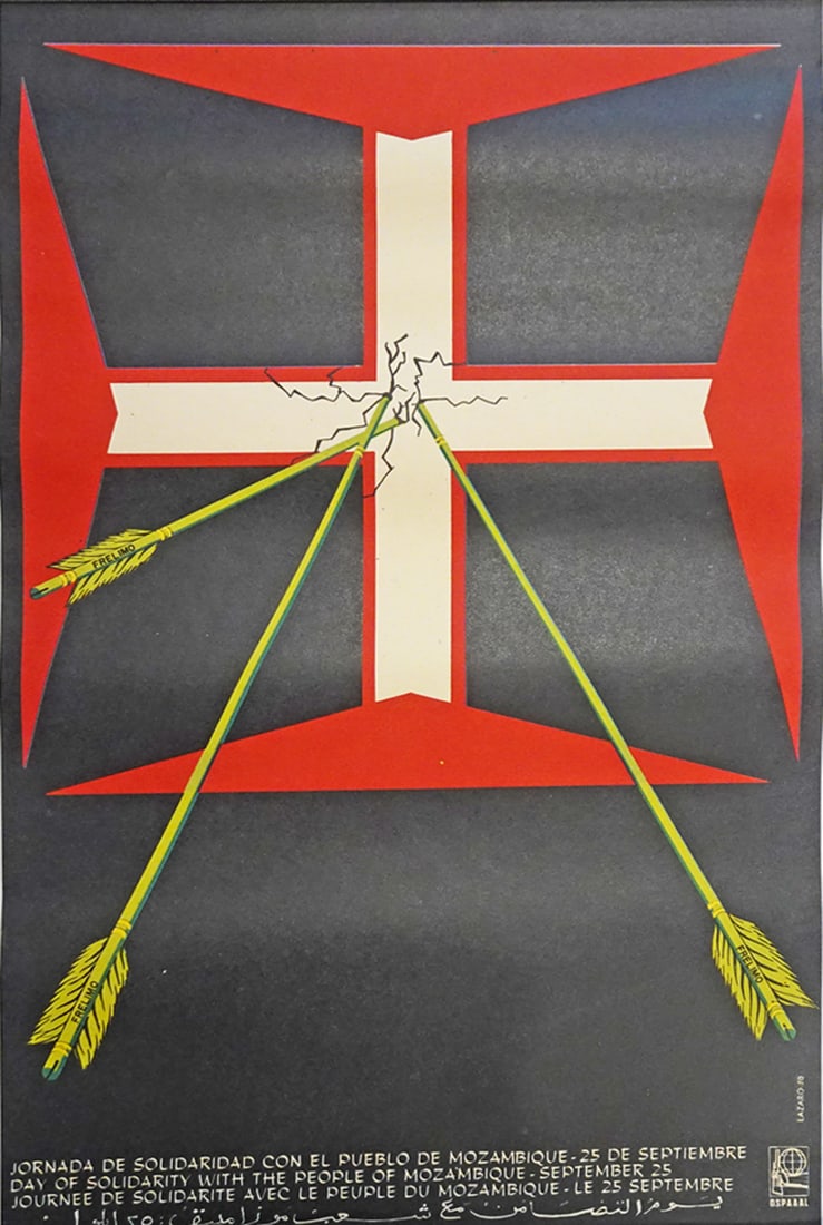 OSPAAAL Mozambique Propaganda Poster (1 of 1)
