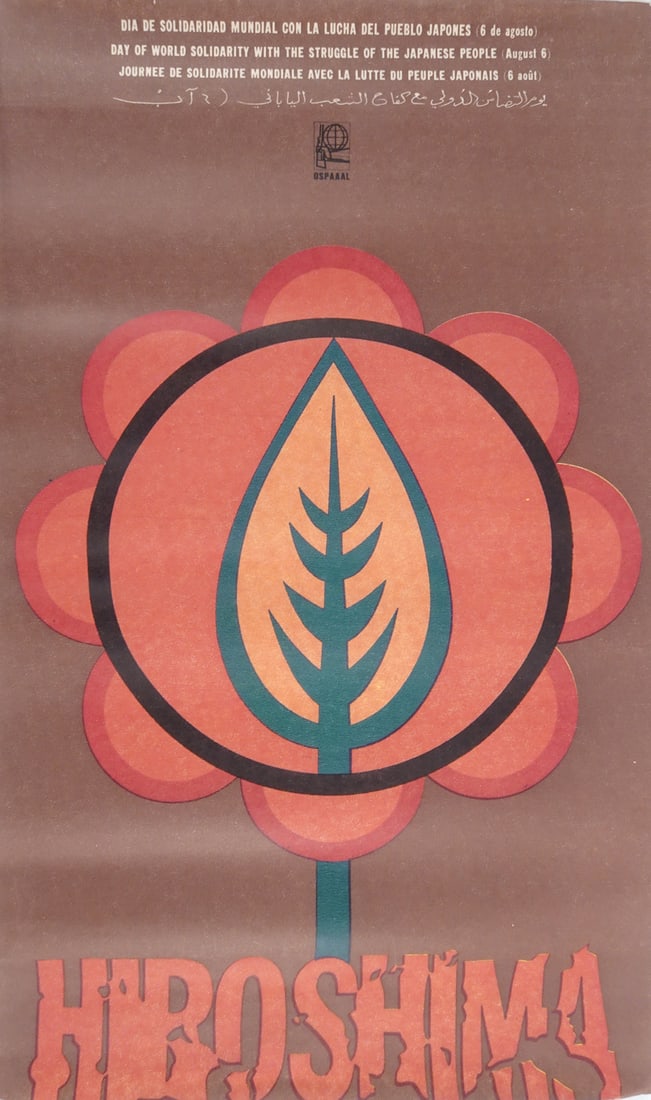 OSPAAAL Hiroshima Propaganda Poster (1 of 1)