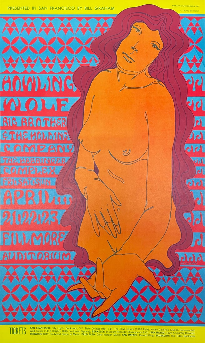 Howlin' Wolf Concert Poster (1 of 1)