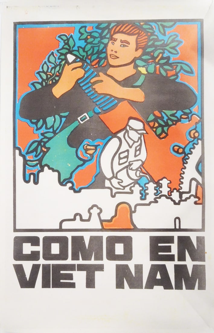 Cuban Revolutionary War Protest Poster (1 of 1)
