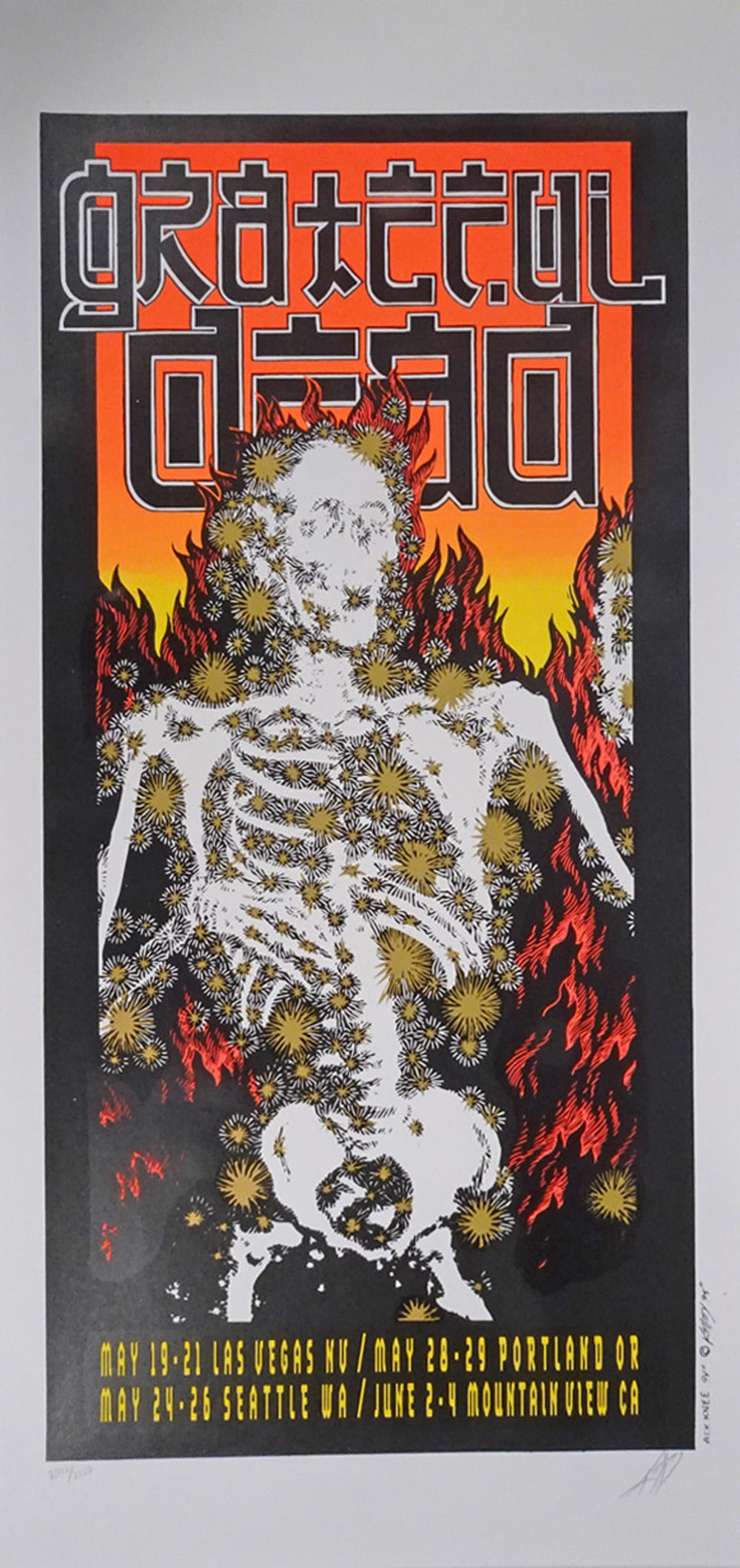 Grateful Dead Concert Poster (1 of 1)