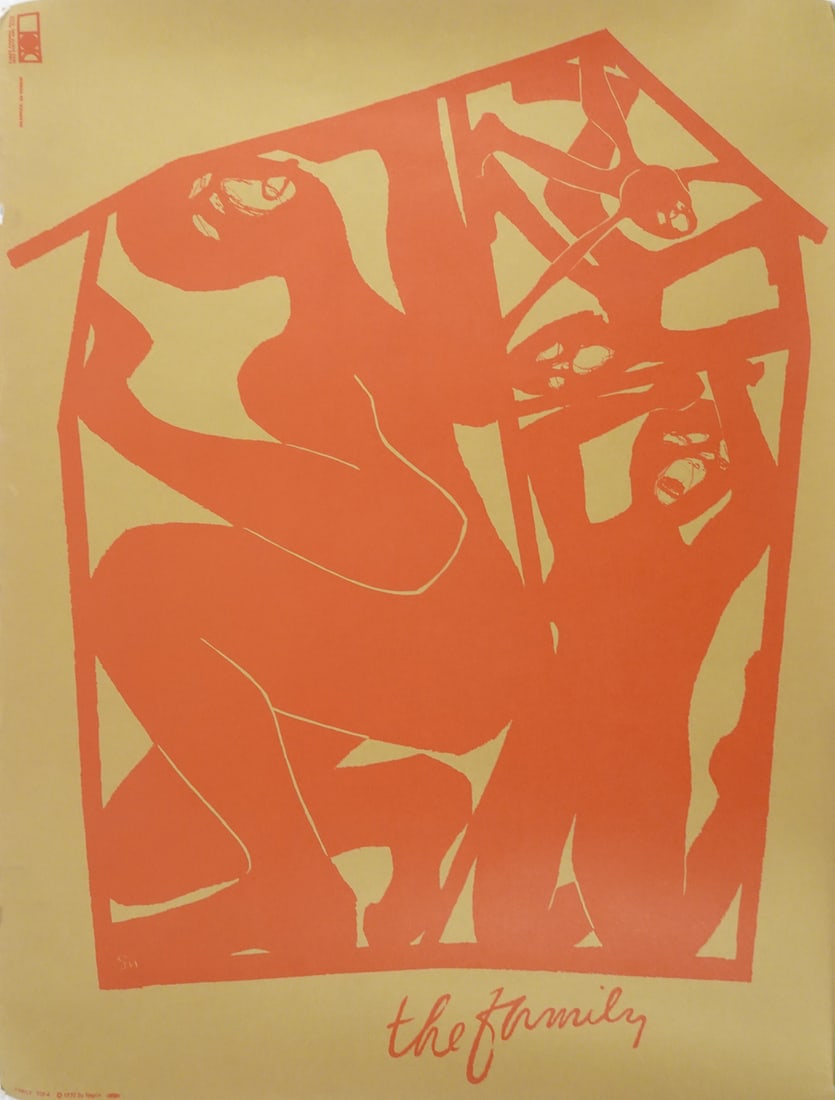 The Family Abstract Poster (1 of 1)