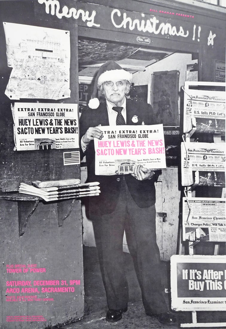 Huey Lewis and The News Concert Poster (1 of 1)