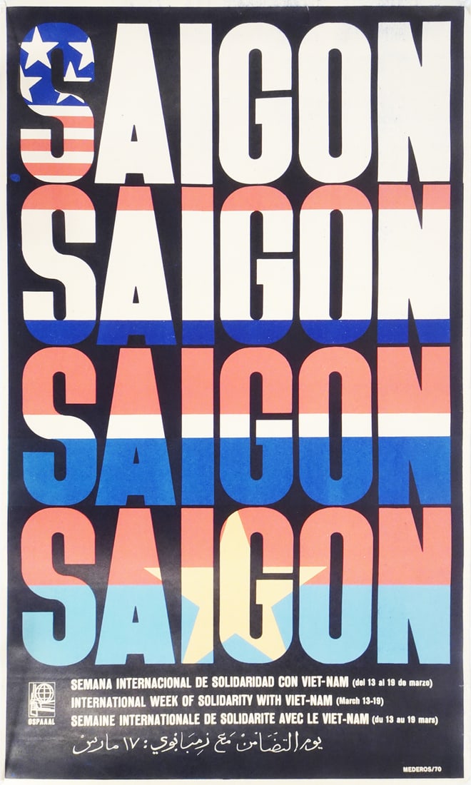 OSPAAAL Saigon Propaganda Posters (1 of 2)