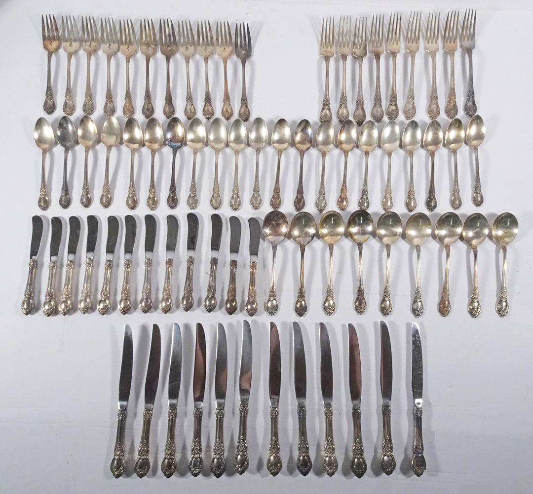 Heirloom Sterling Silver Flatware Set (1 of 2)