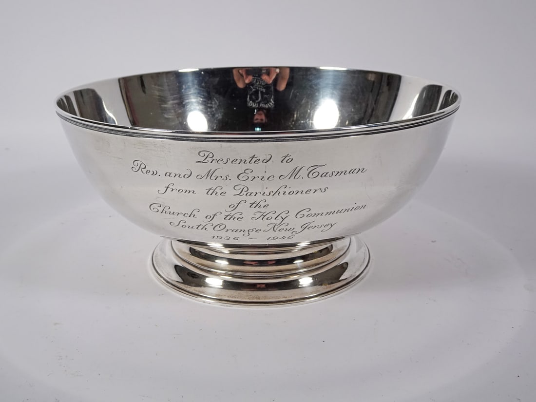 Tiffany Sterling Silver Presentation Bowl (1 of 2)