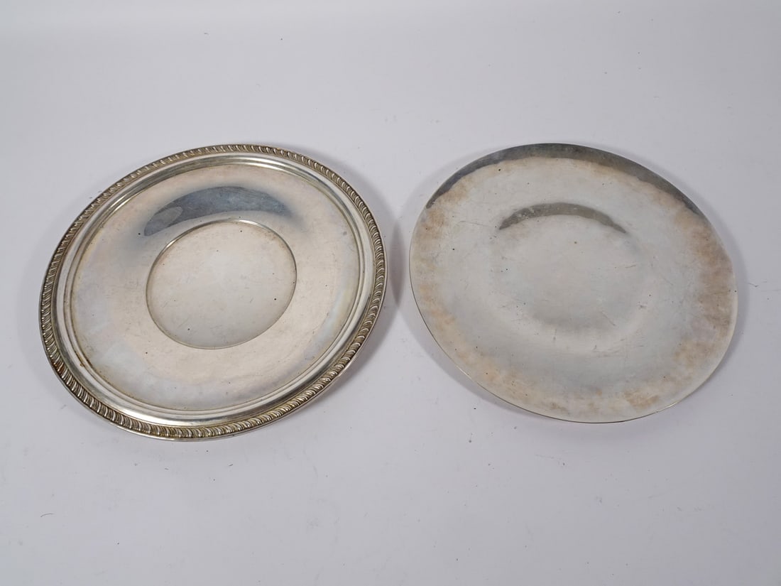 Sterling Silver Plates Grouping (1 of 3)