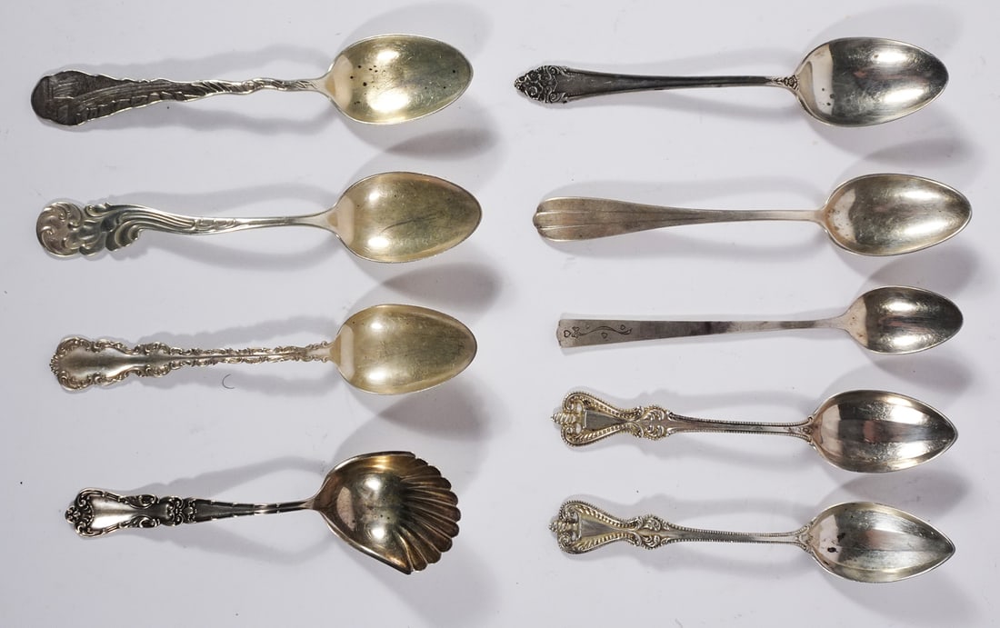 Sterling Silver Spoons Grouping (1 of 2)