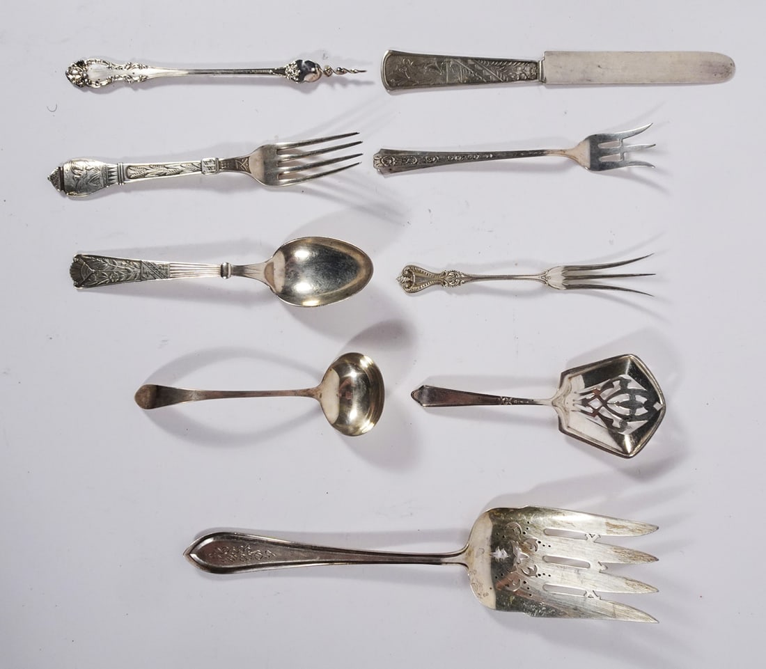 Sterling Silver Flatware Grouping (1 of 2)